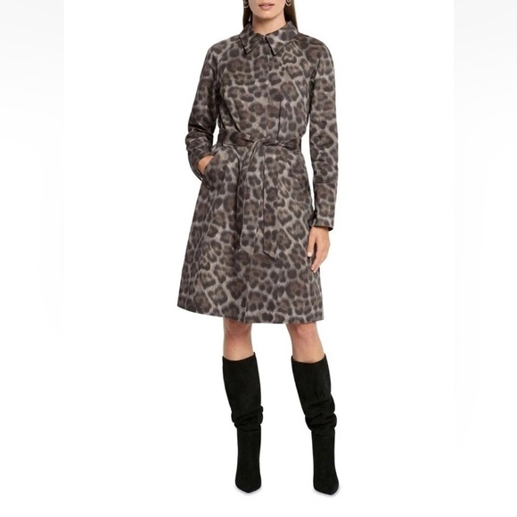 Free People Jackets & Blazers - SASS & BIDE “Lives Lived" Leopard Trench Coat - NWT - XL